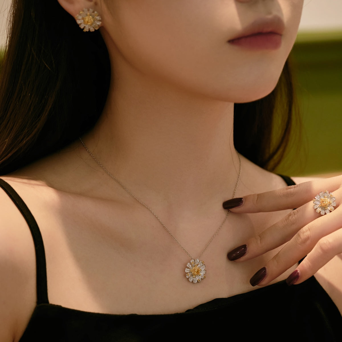 [LORA]Exquisite Daisy Necklace