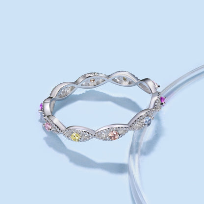 [LORA]Elegant Energetic Round Cut Daily Ring