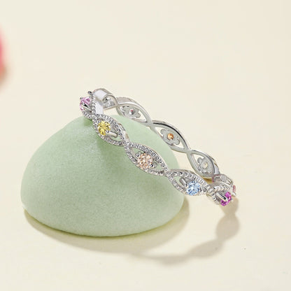 [LORA]Elegant Energetic Round Cut Daily Ring