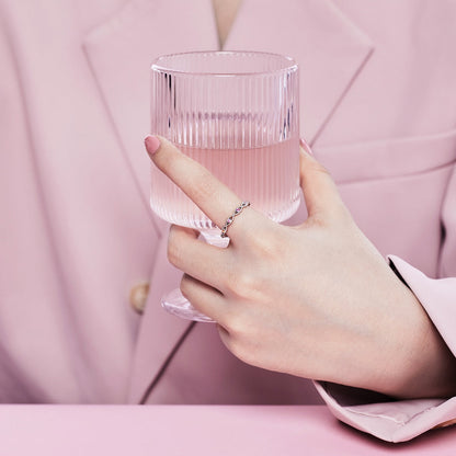 [LORA]Elegant Energetic Round Cut Daily Ring