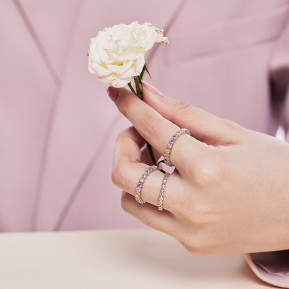[LORA]Elegant Energetic Round Cut Daily Ring