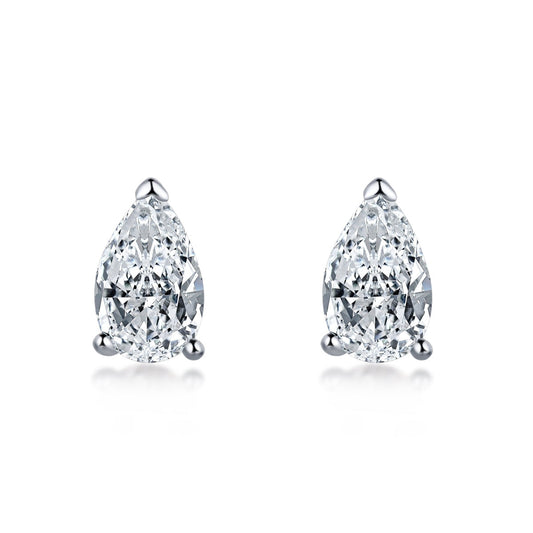 [LORA]Ornate Water Drop Shape Earrings