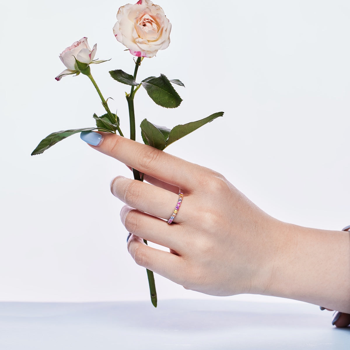 [LORA]Dazzling Resplendent Round Cut Party Ring