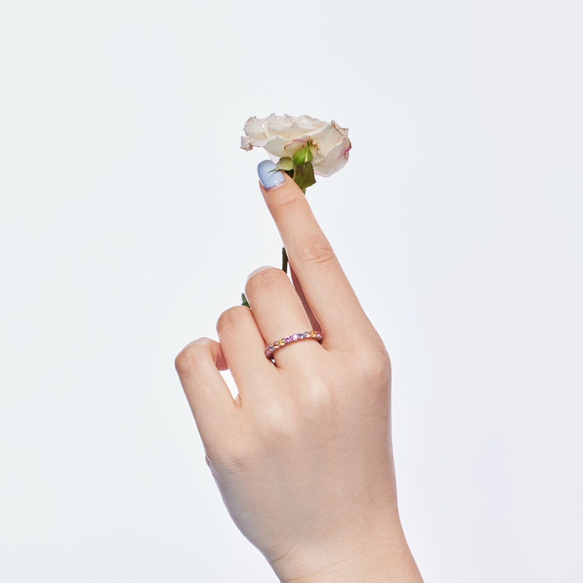 [LORA]Dazzling Resplendent Round Cut Party Ring