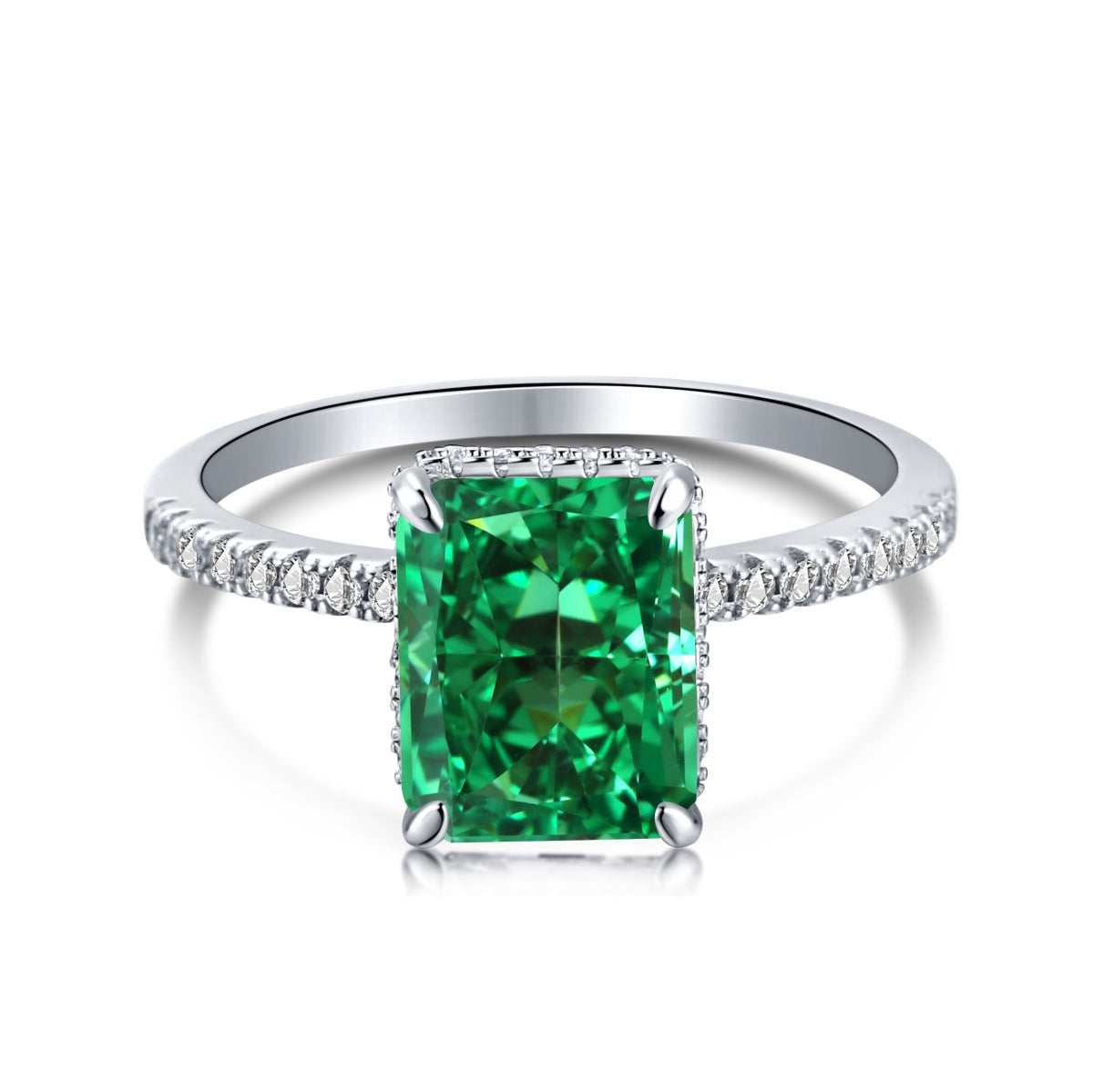 [LORA]4.0 Carat Luxurious Engagement Ring