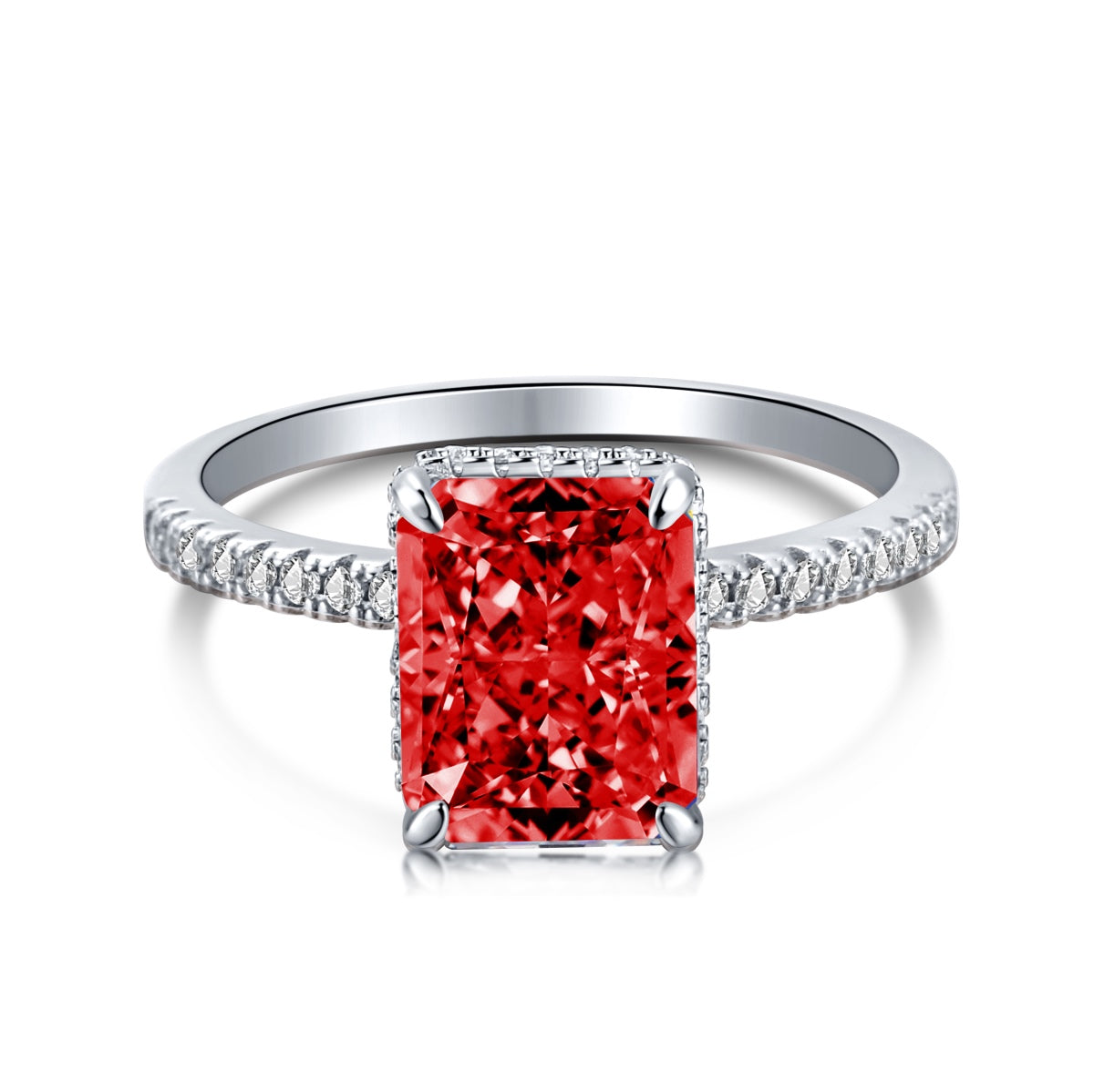 [LORA]4.0 Carat Luxurious Engagement Ring