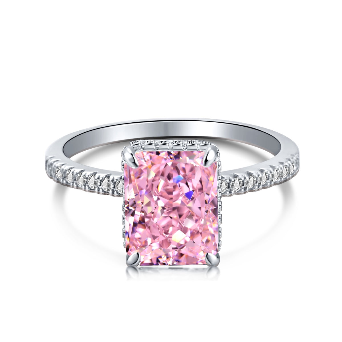 [LORA]4.0 Carat Luxurious Engagement Ring