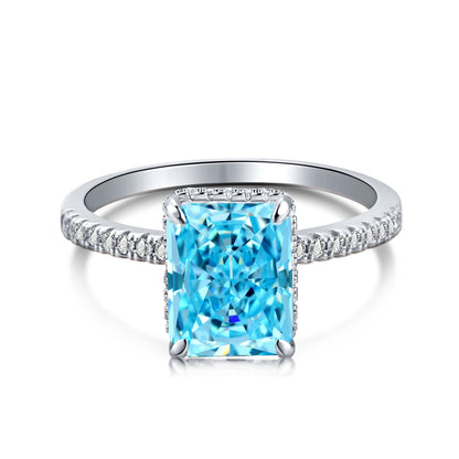[LORA]4.0 Carat Luxurious Engagement Ring