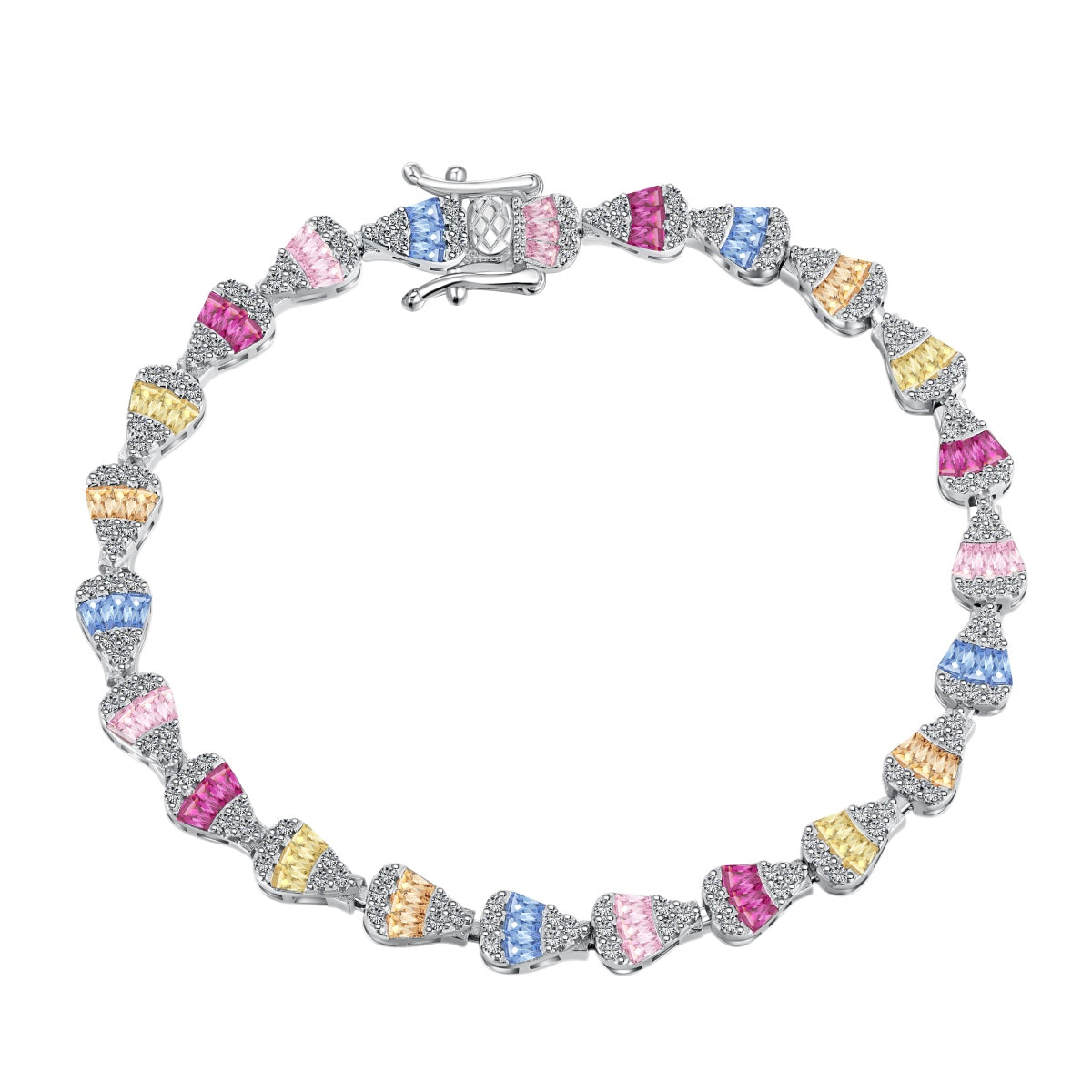 [LORA]Radiant Water Drop Shape Daily Bracelet