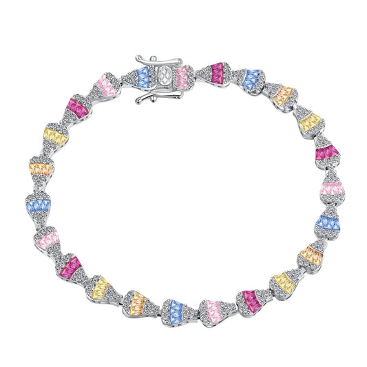 [LORA]Radiant Water Drop Shape Daily Bracelet