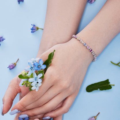 [LORA]Radiant Water Drop Shape Daily Bracelet