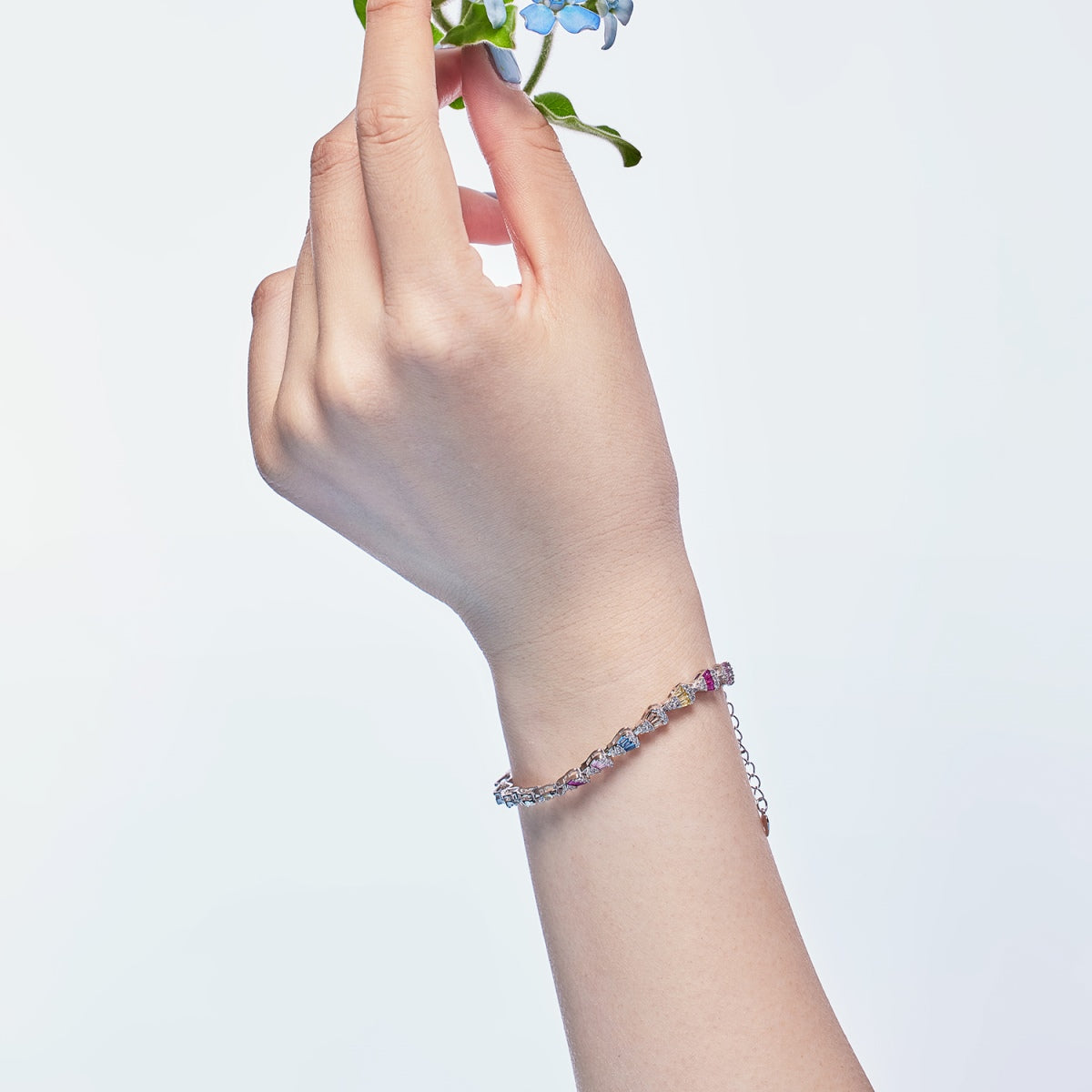 [LORA]Radiant Water Drop Shape Daily Bracelet