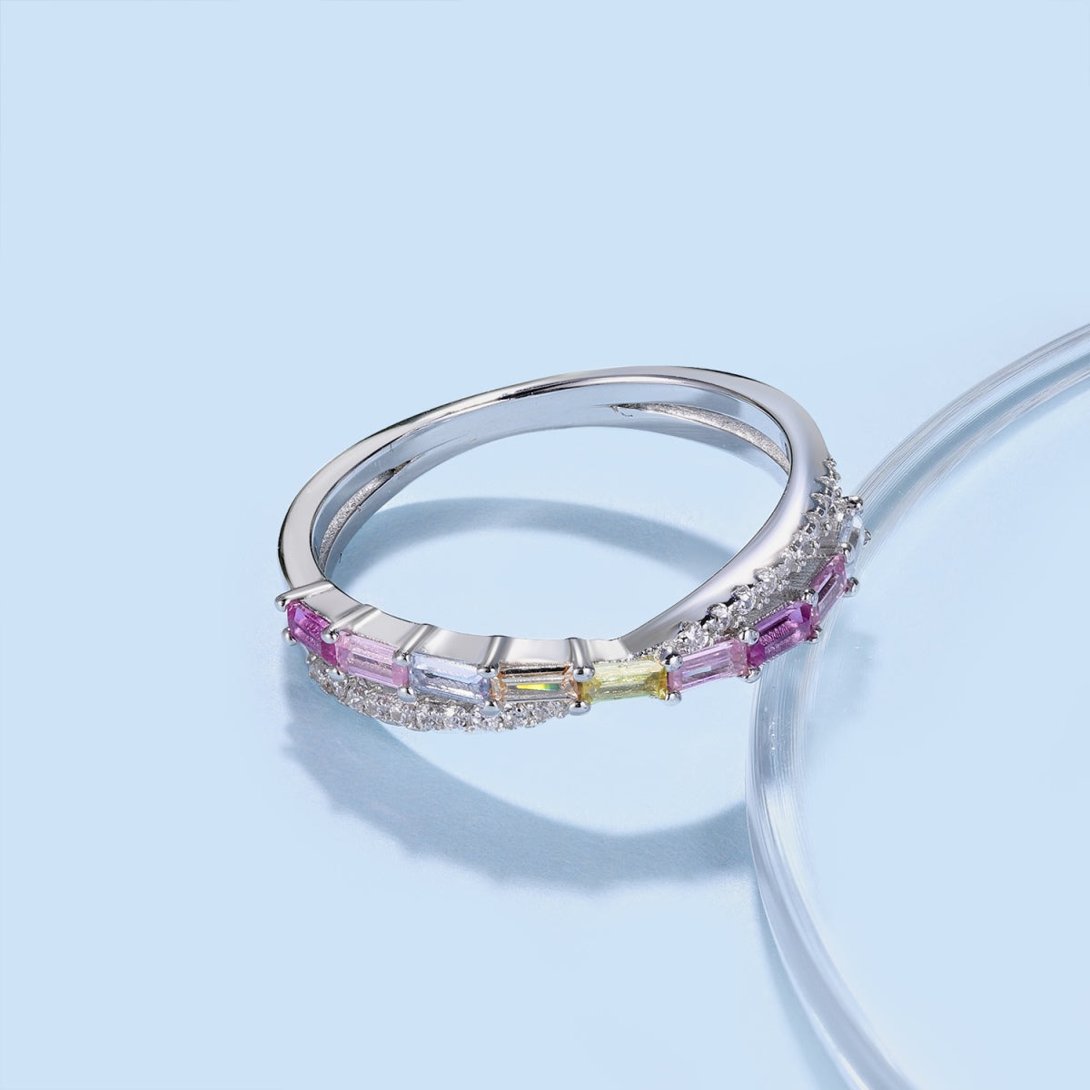 [LORA]Energetic Elegant Radiant Cut Party Ring