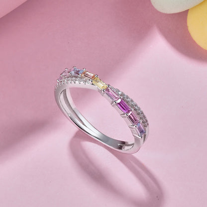 [LORA]Energetic Elegant Radiant Cut Party Ring