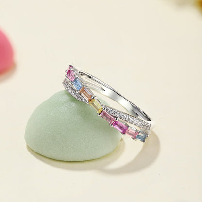 [LORA]Energetic Elegant Radiant Cut Party Ring