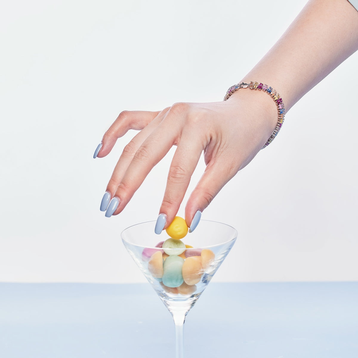 [LORA]Sparkling Exquisite Multi Cut Party Bracelet