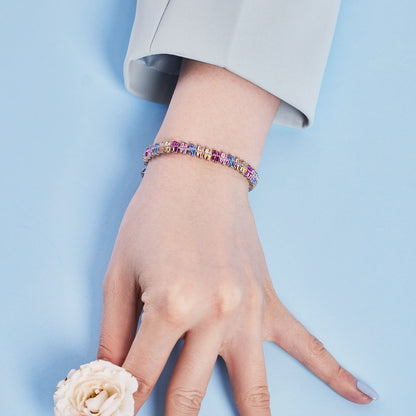 [LORA]Sparkling Exquisite Multi Cut Party Bracelet