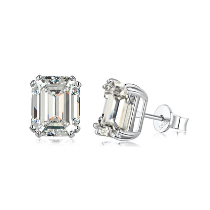 [LORA]Dazzling Square Shape Earrings