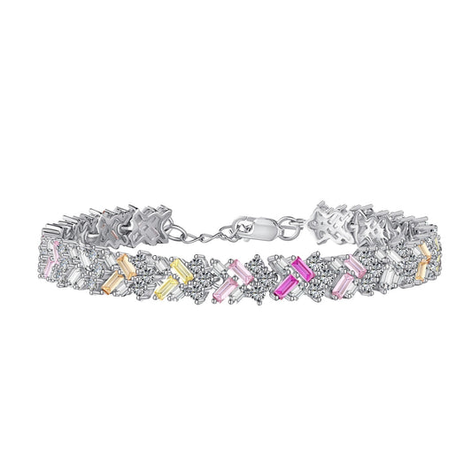 [LORA]Dazzling Unique Multi Shape Daily Bracelet