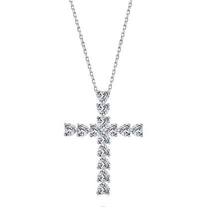 [LORA]Radiant Cross Shape Necklace