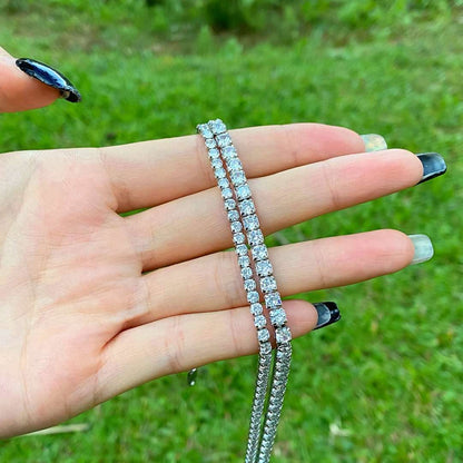 [LORA]Elegant Tennis Chain Necklace