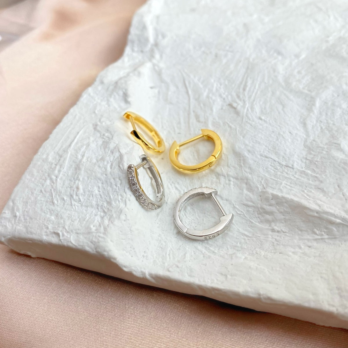 [LORA]Circle Versatile Earrings