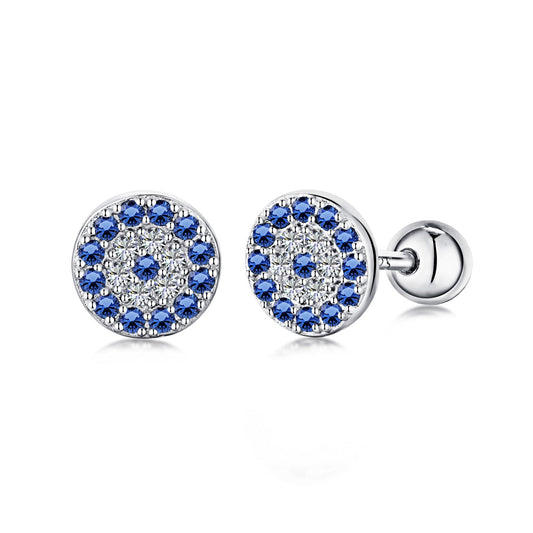 [LORA]Devil's Eye Ear Bone Nail Earrings
