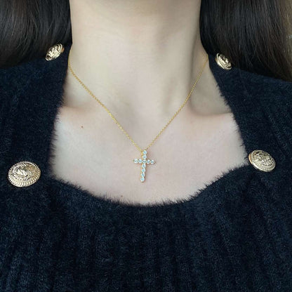 [LORA]Unique Cross Shape Necklace
