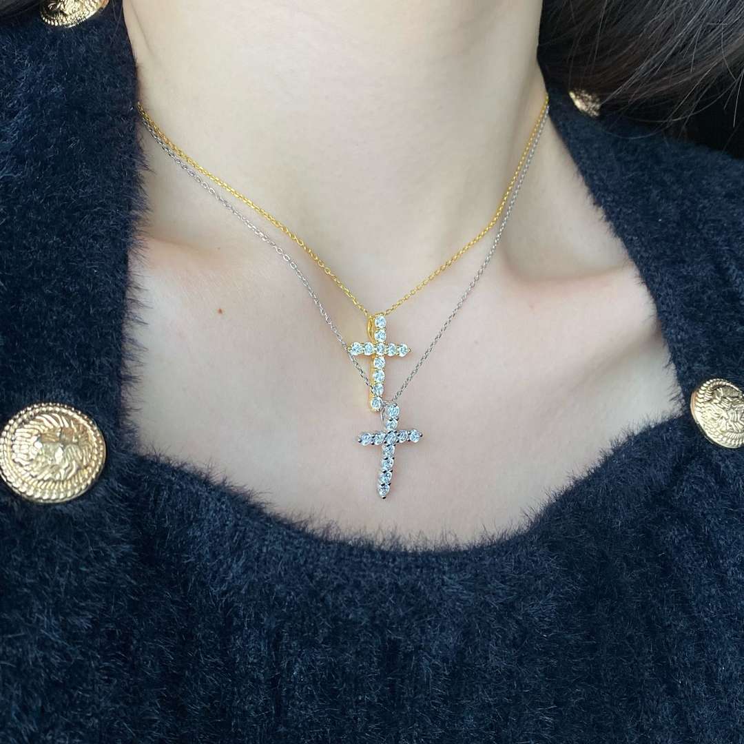 [LORA]Unique Cross Shape Necklace