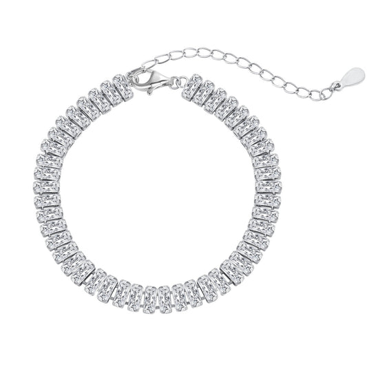 [LORA]Exquisite Emerald Cut Daily Bracelet