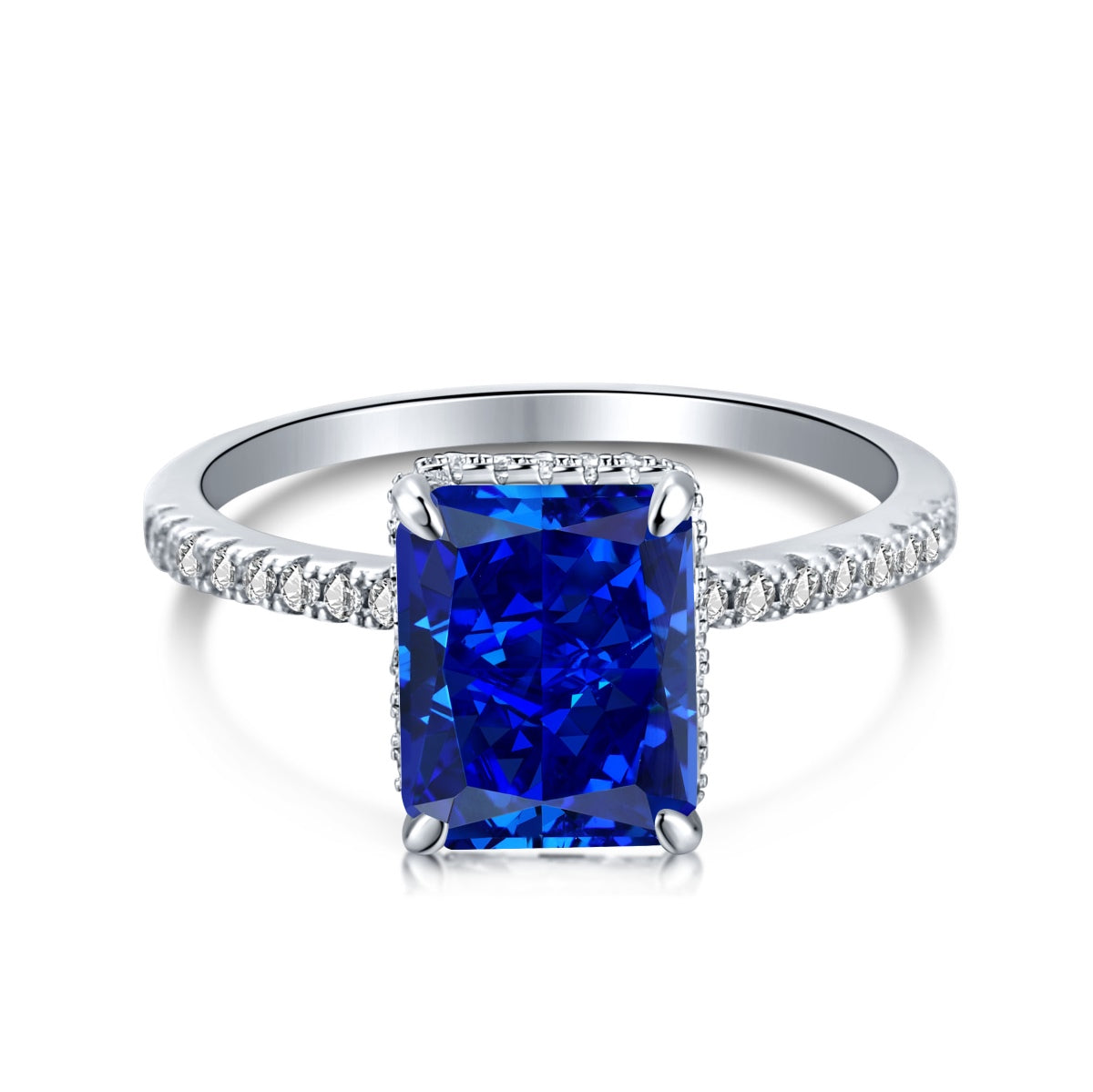 [LORA]4.0 Carat Luxurious Engagement Ring
