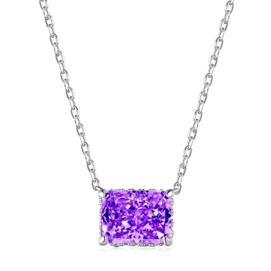 [LORA]Luxurious Square Shape Colorful Necalack