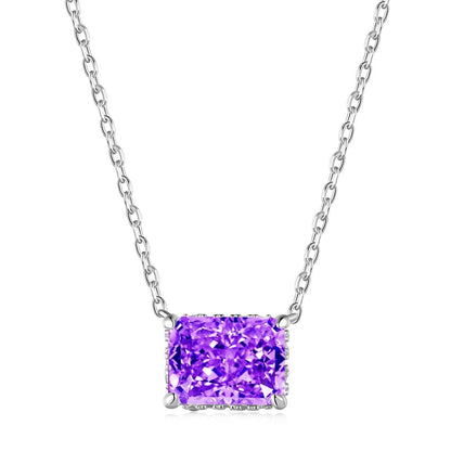 [LORA]Luxurious Square Shape Colorful Necalack