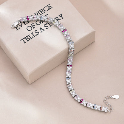 [LORA]Unique Colorful Flower Shape Daily Bracelet