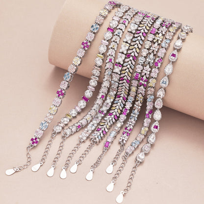 [LORA]Unique Colorful Flower Shape Daily Bracelet