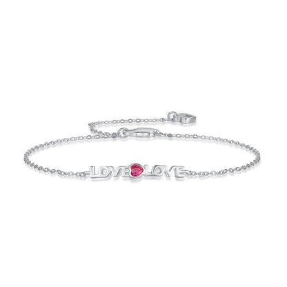 [LORA]Romantic Heart Shape Lover Bracelet