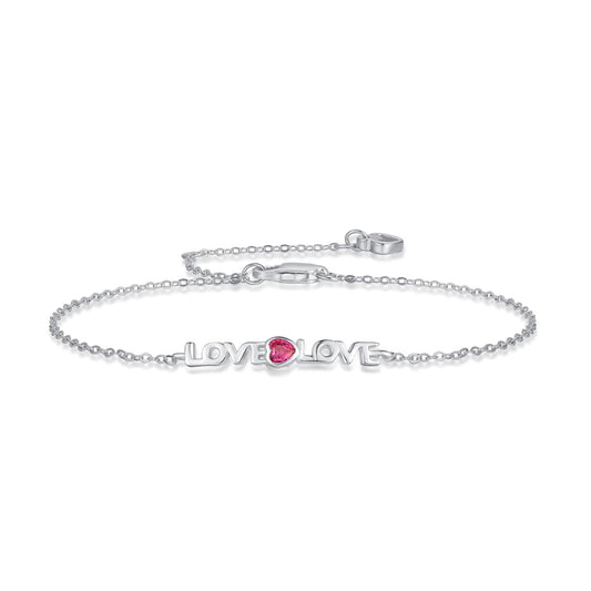 [LORA]Romantic Heart Shape Lover Bracelet