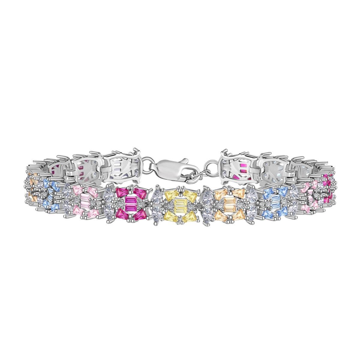 [LORA]Delicate Colorful Multi Cut Party Bracelet