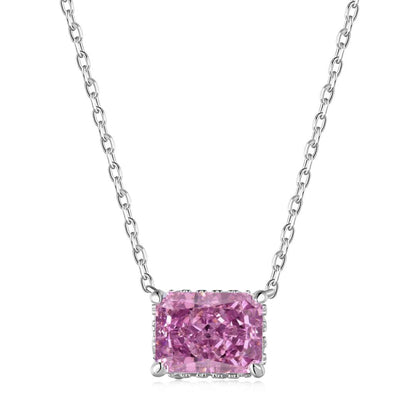 [LORA]Luxurious Square Shape Colorful Necalack