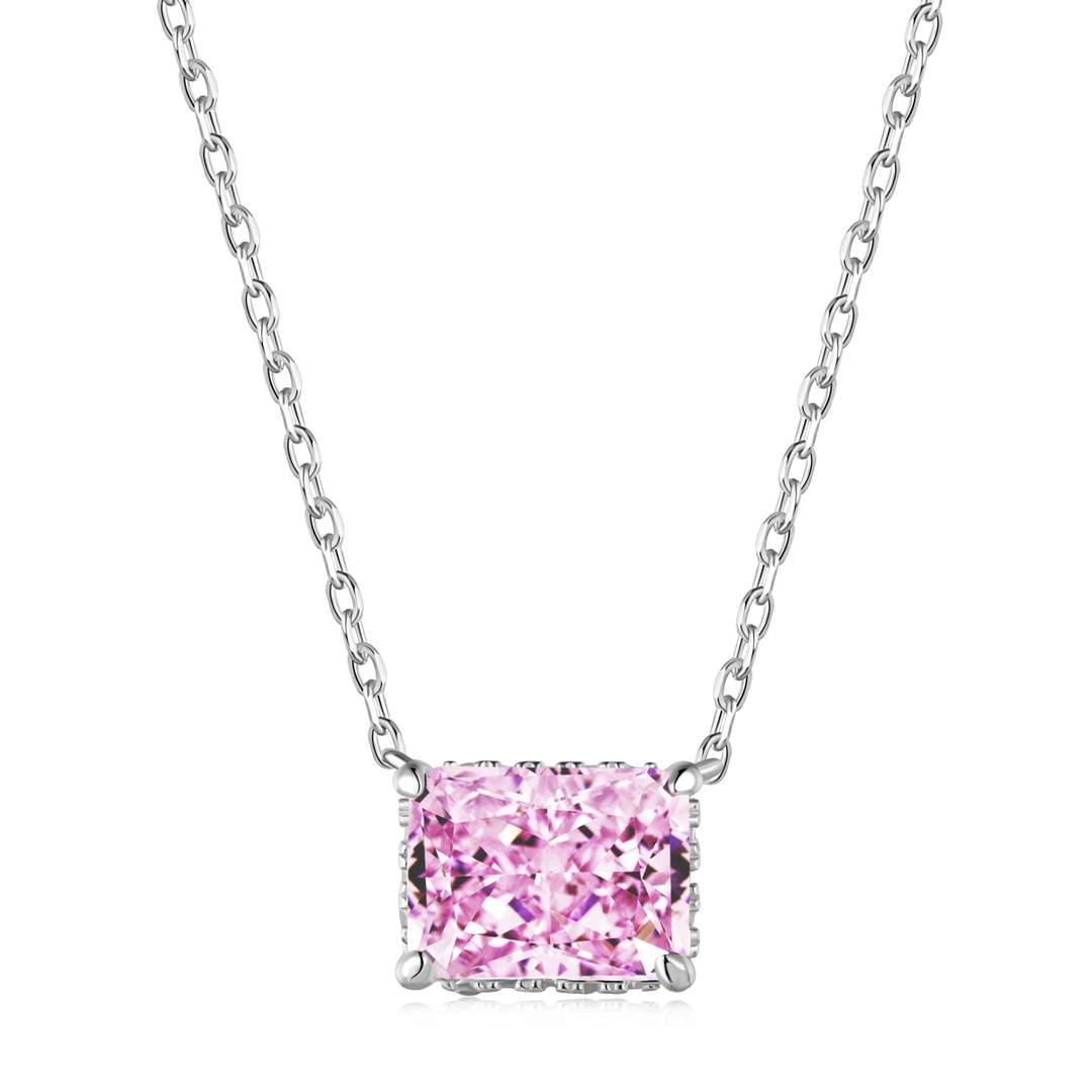 [LORA]Luxurious Square Shape Colorful Necalack