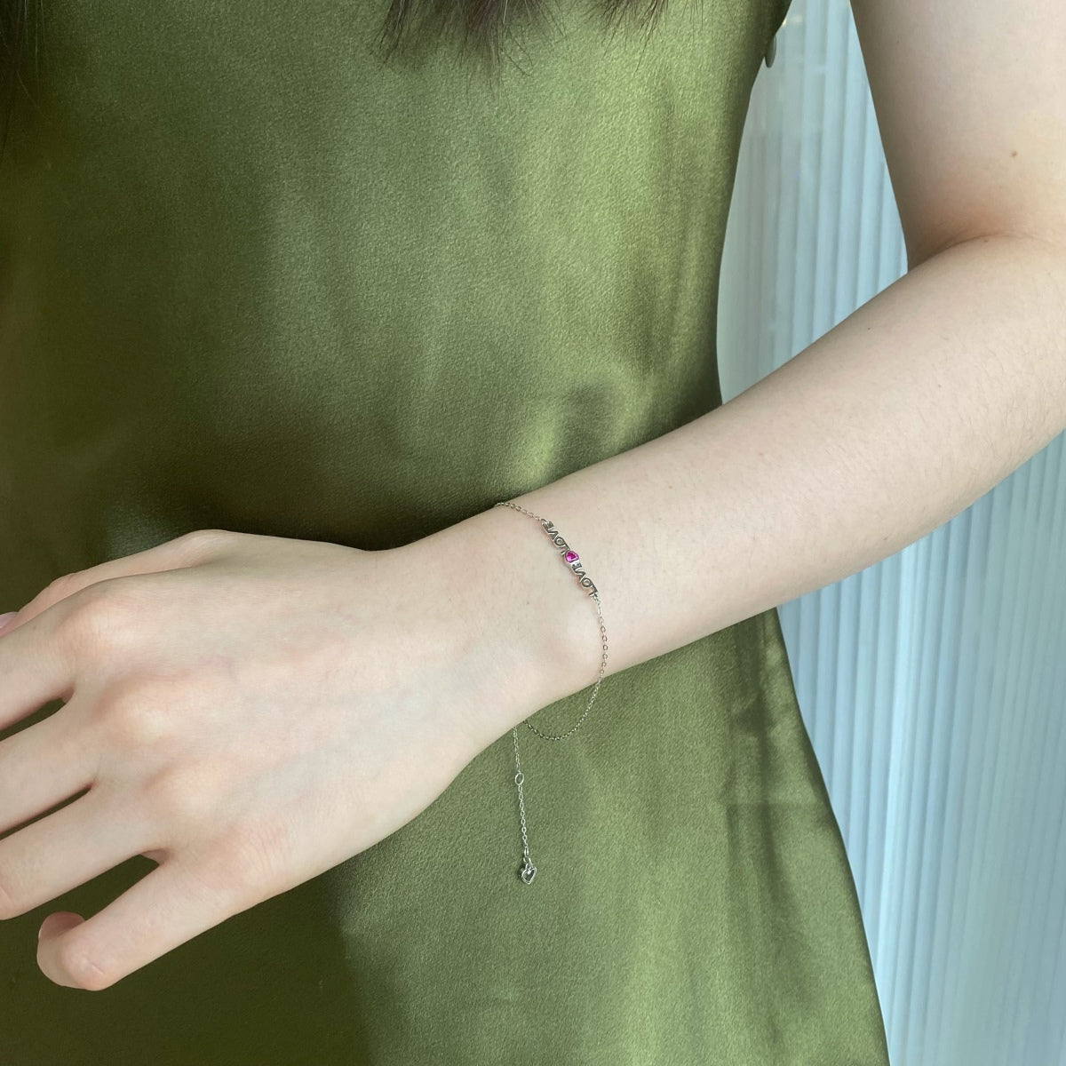[LORA]Romantic Heart Shape Lover Bracelet