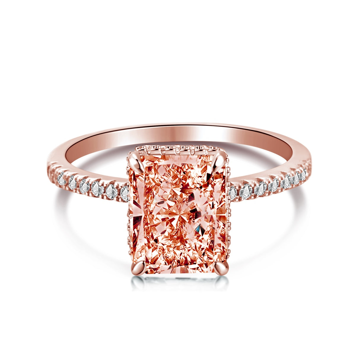 [LORA]4.0 Carat Luxurious Engagement Ring