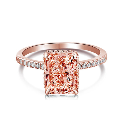 [LORA]4.0 Carat Luxurious Engagement Ring