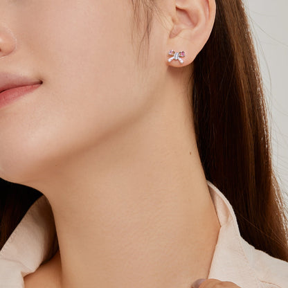 [LORA]Ornate Butterfly Shape Daily Earrings
