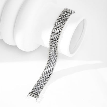 [LORA]Ornate Elegant Round Cut Party Bracelet