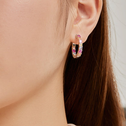 [LORA]Unique Round Cut Daily Earrings