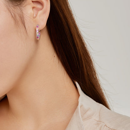 [LORA]Unique Round Cut Daily Earrings