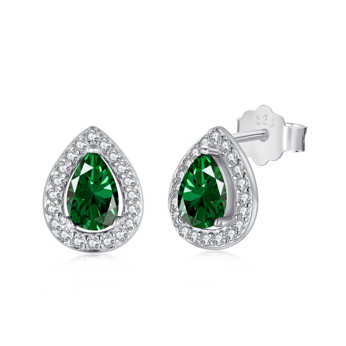 [LORA]Luxurious Water Drop Shape Earrings