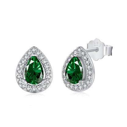 [LORA]Luxurious Water Drop Shape Earrings
