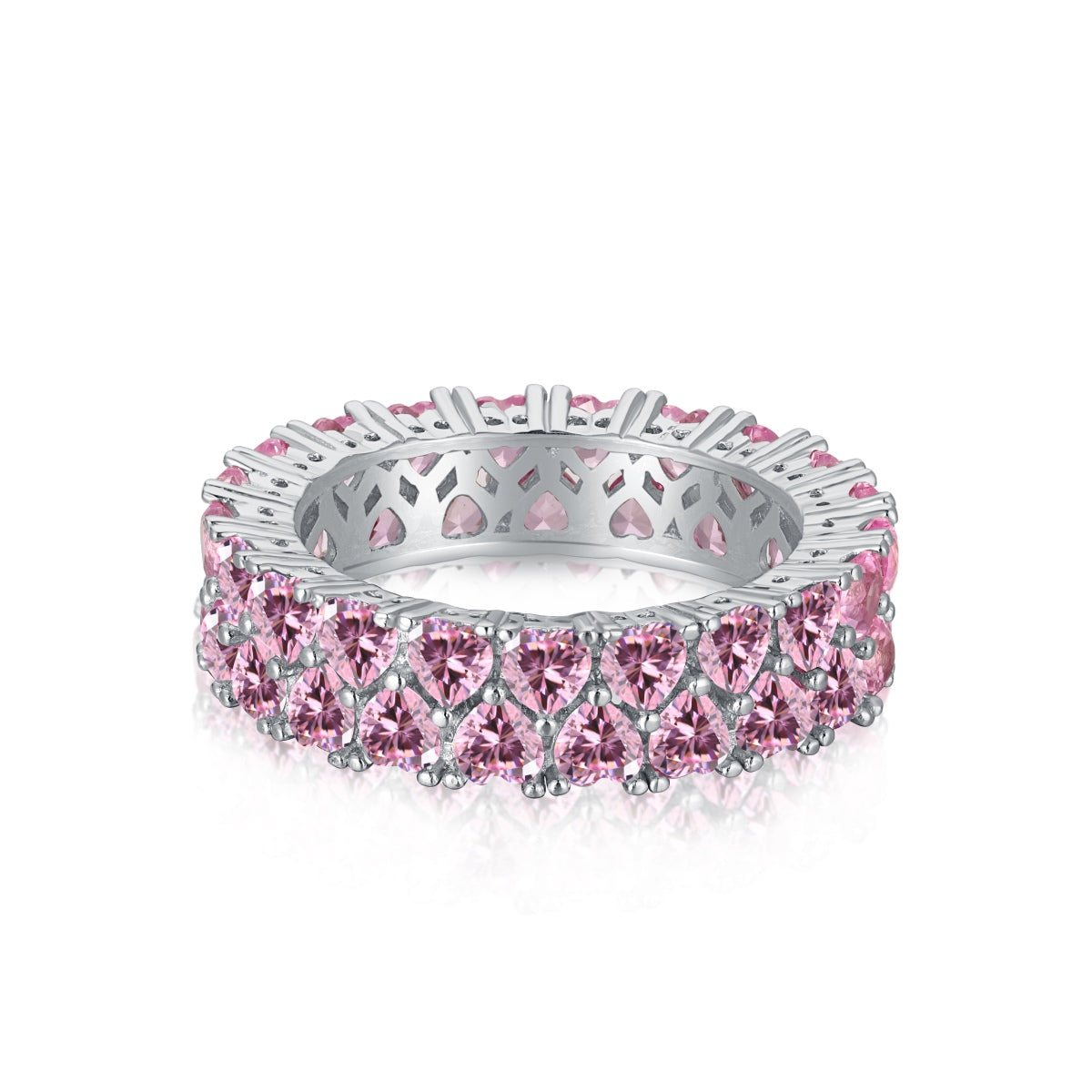 [LORA]Sparkling Full Heart Ring